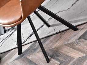 Scaun Mirabell (maro + negru). Promo -19%. 1111187
