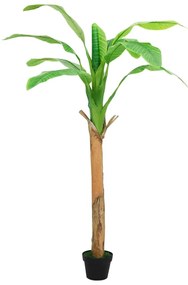 Bananier artificial cu ghiveci, verde, 180 cm 1, 180 cm