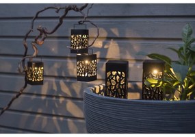 Set de 3 felinare solare cu LED-uri suspendate Star Trading Izola, înălțime 11 cm