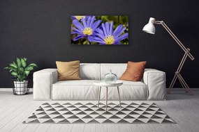 Tablou pe panza canvas Flori Floral violet