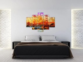 Tablou - Golden Gate, SanFrancisco, California (150x105 cm)