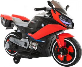 Motocicleta Electrica cu Acumulator Pentru Copii NOVOKIDS™ Nepal Premium Motor, 3-8 ani, max 30 kg, Cu Bluetooth, Melodii si Sunete , Roti