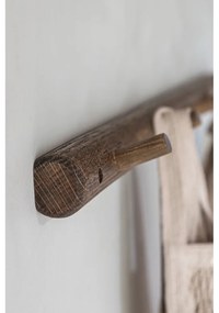 Cuier de perete maro din lemn de stejar 72 cm Roots – Mette Ditmer Denmark