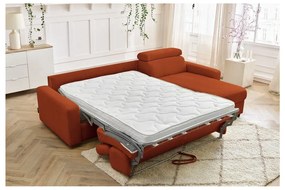 Colțar cărămiziu extensibil (cu colț variabil) Monaco – Bobochic Paris