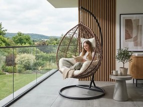 Scaun suspendat maro KOKON cu suport