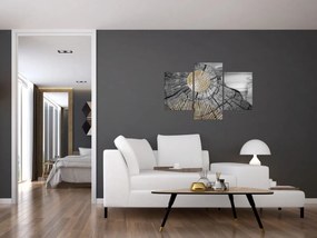 Tablou - Trunchiul copacului colaj (90x60 cm)