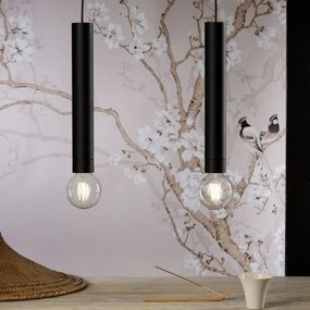 Lustră pe cablu ONLI DORA 1xE27/15W/230V negru