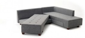 Canapea Tip Coltar Extensibil Manama Corner Sofa Bed Right - Grey