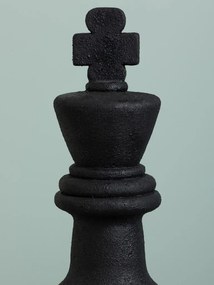 Decorațiune rege de șah din rășină, H56 cm