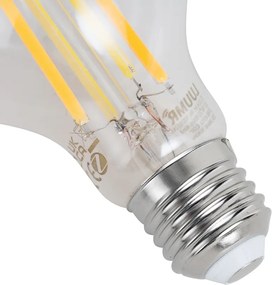 Set de 3 becuri LED inteligente E27, reglabile, A60, 7W, 806LM, 2700-6500K, incl. Hub inteligent Zigbee