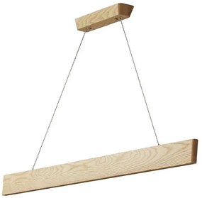 Lustră LED pe cablu LED/26W/230V 4000K 150 cm frasin/lemn masiv