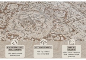 Covor bej/crem 200x280 cm Terrain Designer Sand – Hanse Home