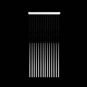 Lustra LED design modern minimalist 45cm Louise 14 white ZZ AZ3425