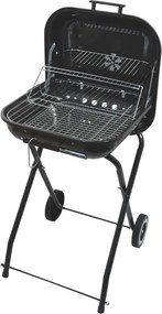 Grătar dreptunghiular pe cărbuni Cattar Trapani, 43 x 40 cm