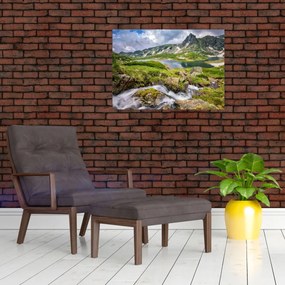 Tablou - Vedere la Muntele Rila (70x50 cm)