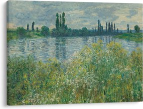 Tablou - Claude Monet, Banks of the Seine, reproducere (70x50 cm)