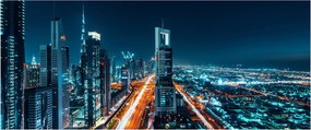 Tablou - Noaptea la Dubai (120x50 cm)
