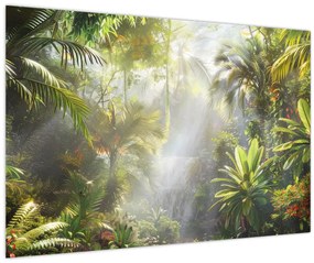Tablou - Pădure tropicală (90x60 cm)