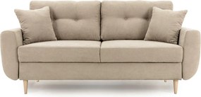 Canapea Fixă 2 locuri HELSINKI, 190x90x81 cm, Bej-Enjoy