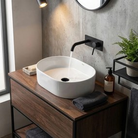 Lavoar ceramic pentru blat Rea Nadia 46