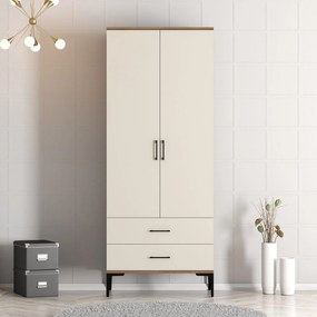 Dulap de haine Kiara T (Nuc + Crem). 1088334