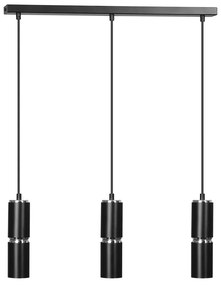 Suspensie Modesto 3 Black 168/3 Emibig Lighting, Modern, Gu10, Polonia