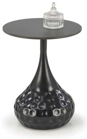 Măsuță de cafea Goccia, marmură neagră / negru