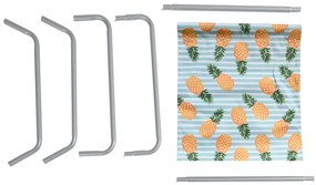 Sezlong pliabil de plaja SAND PINEAPPLE