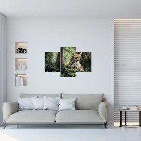 Tablou cu vulpe (90x60 cm)