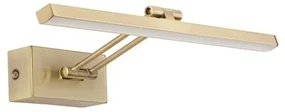 Aplica LED pentru tablou directionabila Marnell alama antique NVL-9117301