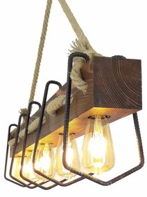 Lustră pe cablu DEMIR 5xE27/40W/230V