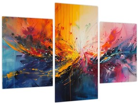 Tablou - Abstracție de culoare (90x60 cm)