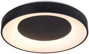Plafoniera LED cu telecomanda design slim Ceilo neagra