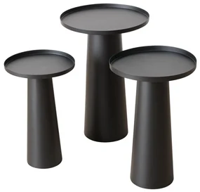Set mese din metal Jacky, 3 piese