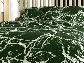Lenjerie de pat din bumbac TEMPESTA verde Dimensiune lenjerie de pat: 70 x 90 cm | 140 x 200 cm