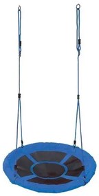 Leagan suspendat, cuib de barza, albastru, max 150 kg, 95 cm
