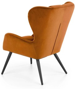 Fotoliu Tyrion velvet cinnamon H91 cm
