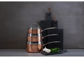 Oală cu capac din oțel inoxidabil 1,55 l Minerva – Premier Housewares