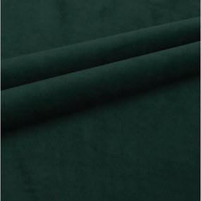 Coltar extensibil de colt VALERIO SLIM, verde inchis, reversibil, 200x140 cm + 2 perne GRATUIT