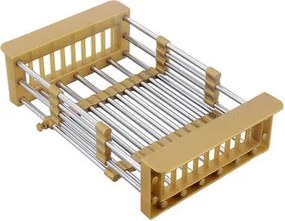 Coș scurgător chiuvetă - 252 oțel inoxidabil Auriu P14A