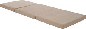 Saltea pliabilă, spumă, 65x180, bej, LEVI 65