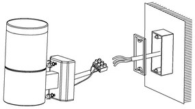 Aplică LED de exterior Eglo 94277 BASALGO 1 1xLED/3,7W/230V IP44