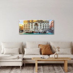 Tablou - Fântâna Trevi (120x50 cm)