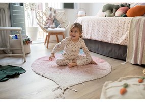 Covor pentru copii roz lavabil/țesut manual din bumbac 100x150 cm Ramona the Radish – Lorena Canals