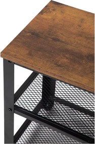 Pantofar negru din oțel 80x45x30 cm Arne – Bonami Essentials