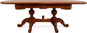Set lemn masiv Dining Briston 6 Scaune și Masă Extensibilă