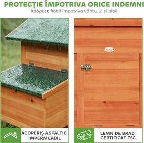 PawHut găini ouătoare coteț adăpost | Aosom Romania