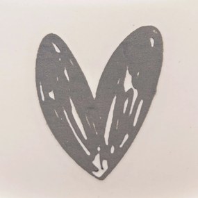 Set de 6 căni ceramice Iniioară I, 90 ml, gri