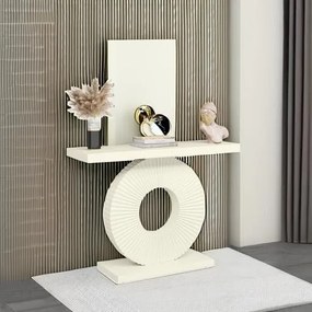 MAA41 - Masa Consola, 100 cm, masuta hol, living, dormitor - Alb