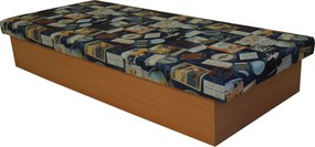 Pat de o persoană (divan) 80 cm Edna 2 (cu saltea din spumă). 1041502